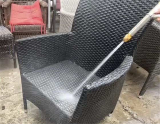 PE仿藤家具清洁