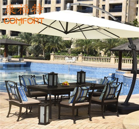 铸铝桌椅，欧式铁艺家具