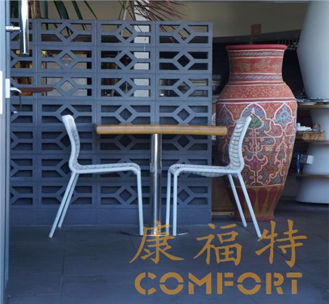 咖啡厅桌椅,户外藤编家具