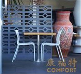 咖啡厅桌椅,户外藤编家具