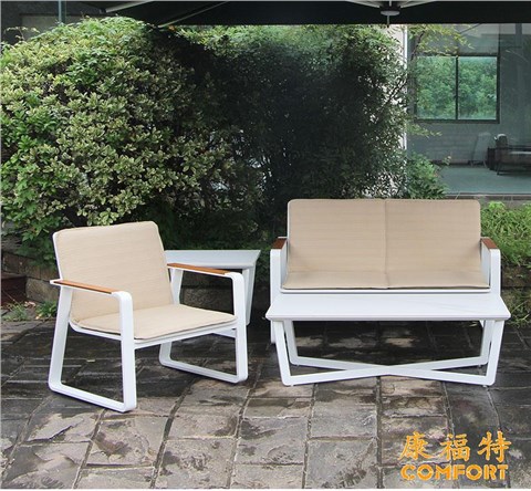 庭院休闲Hanamint沙发铸铝家具